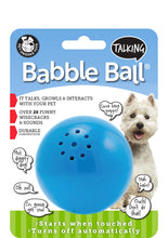 Pet Qwerks BABBLE BALLS - Talking  or Animal Sounds or Cat Sounds